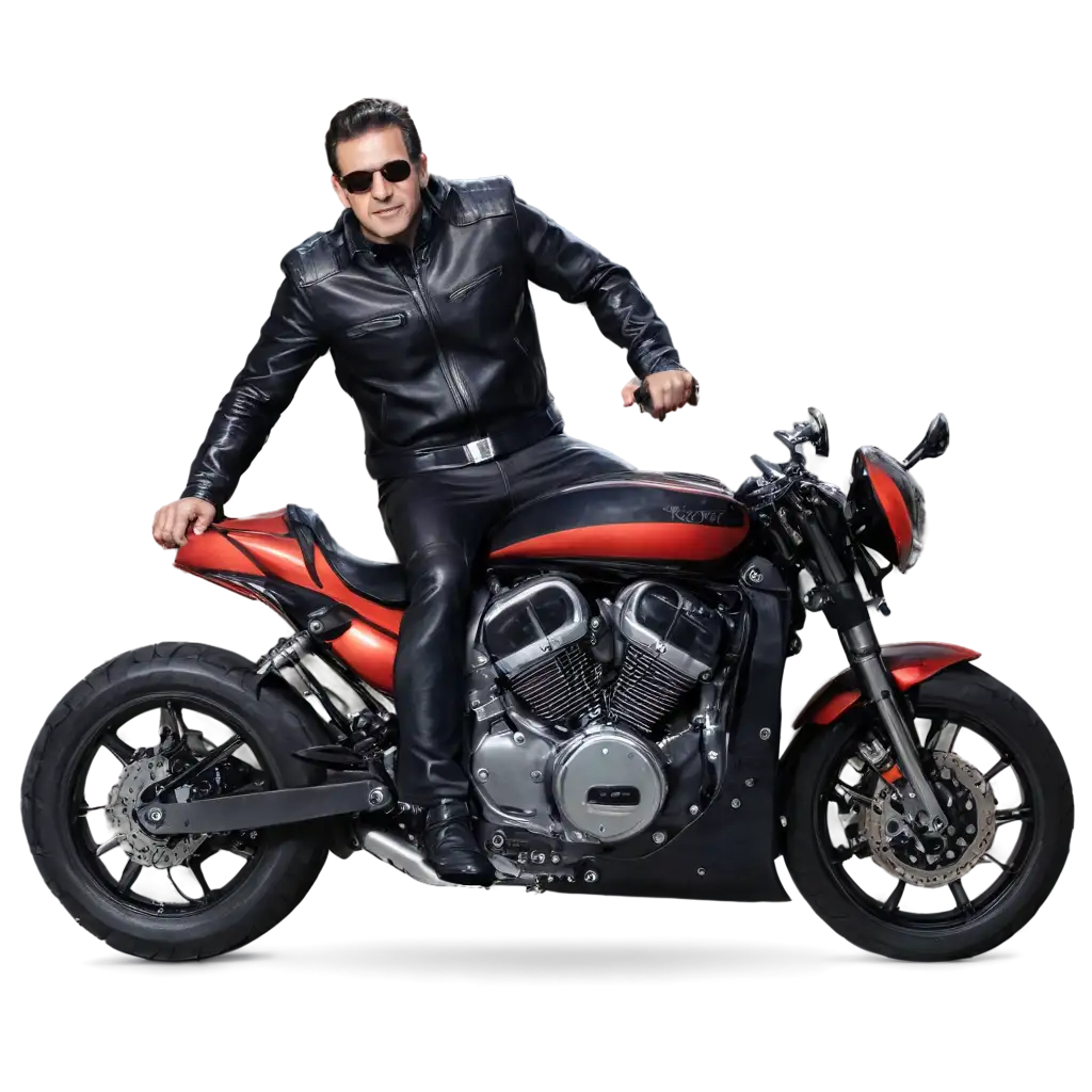 Leather-Man-on-Top-of-a-Motorcycle-PNG-Image-Perfect-for-HighQuality-Design-Projects