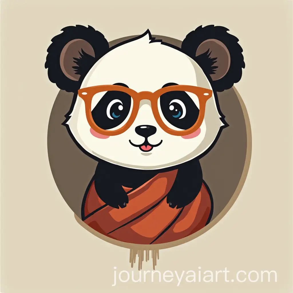 Smart-Panda-Bear-in-Traditional-Javanese-Blangkon