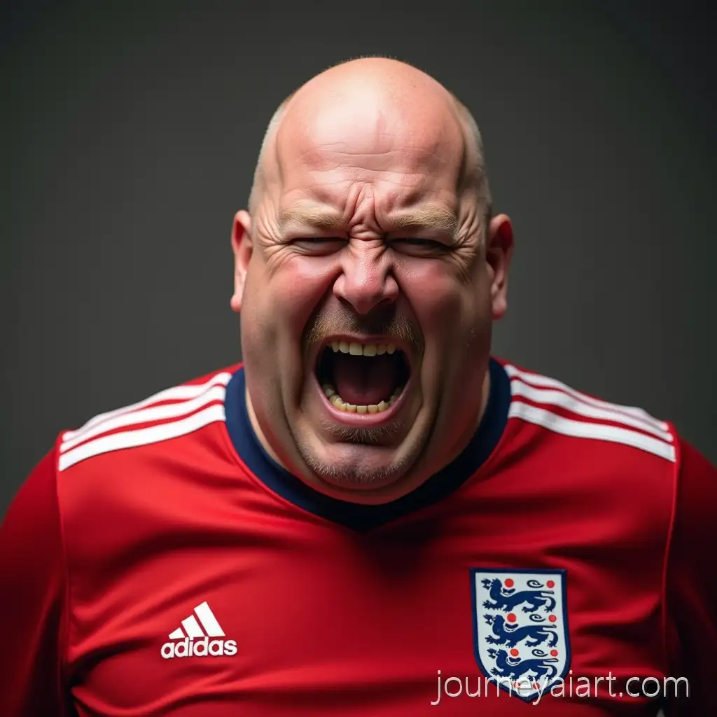 AngFootball-fan-rantingry-Bald-Englishman-in-Football-Shirt-Reacting-to-Immigrants-Winning-Euro-Lottery