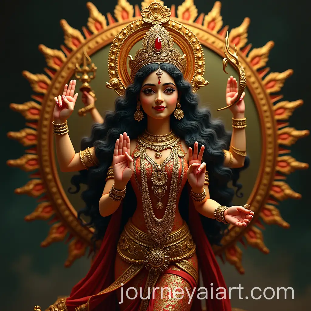 AI-Art-Prompt-ExpansionVishnu-and-Lakshmi-in-Divine-Harmony