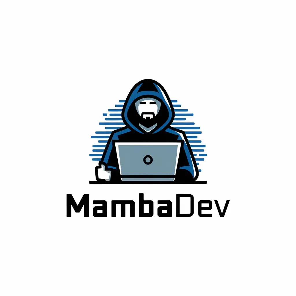 LOGO Design for MAMBADEV FullStack Developer with Technology Theme and Clean Vector Style