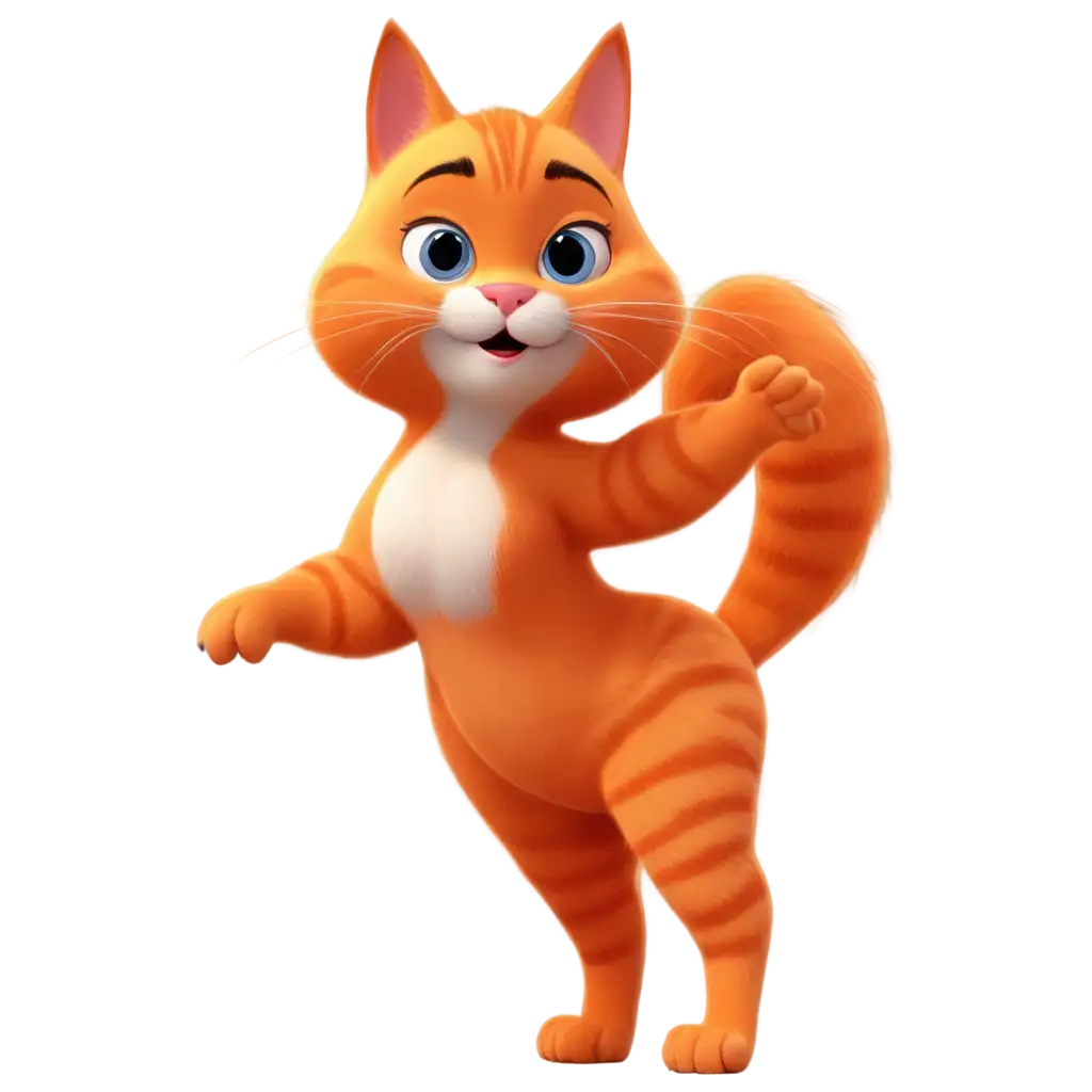 Spunky-Chunky-Orange-Cat-PNG-Illustration-in-Disney-Pixar-CGI-Style