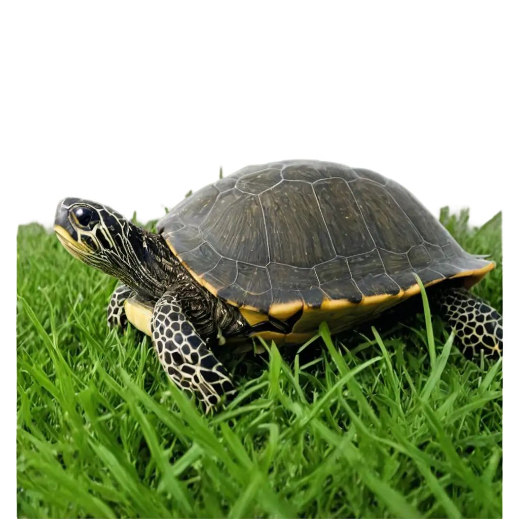 Turtle in grass