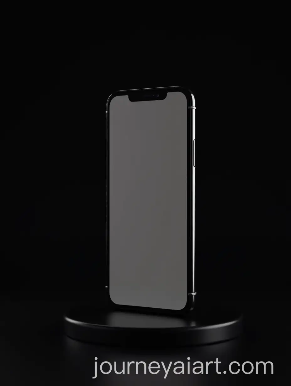 Modern-UI-Talking-Assistant-App-on-Phone-Mockup-with-Black-Background