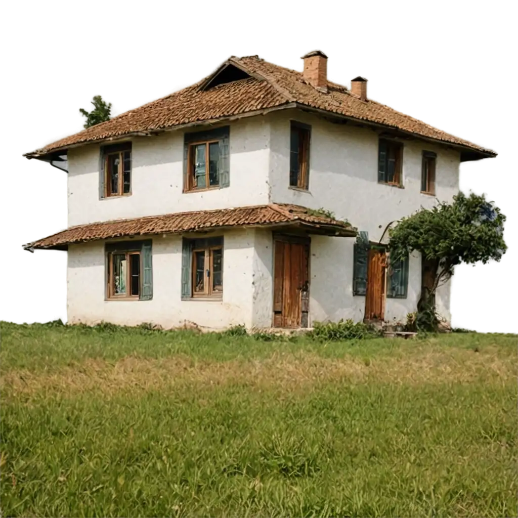 Old house in village