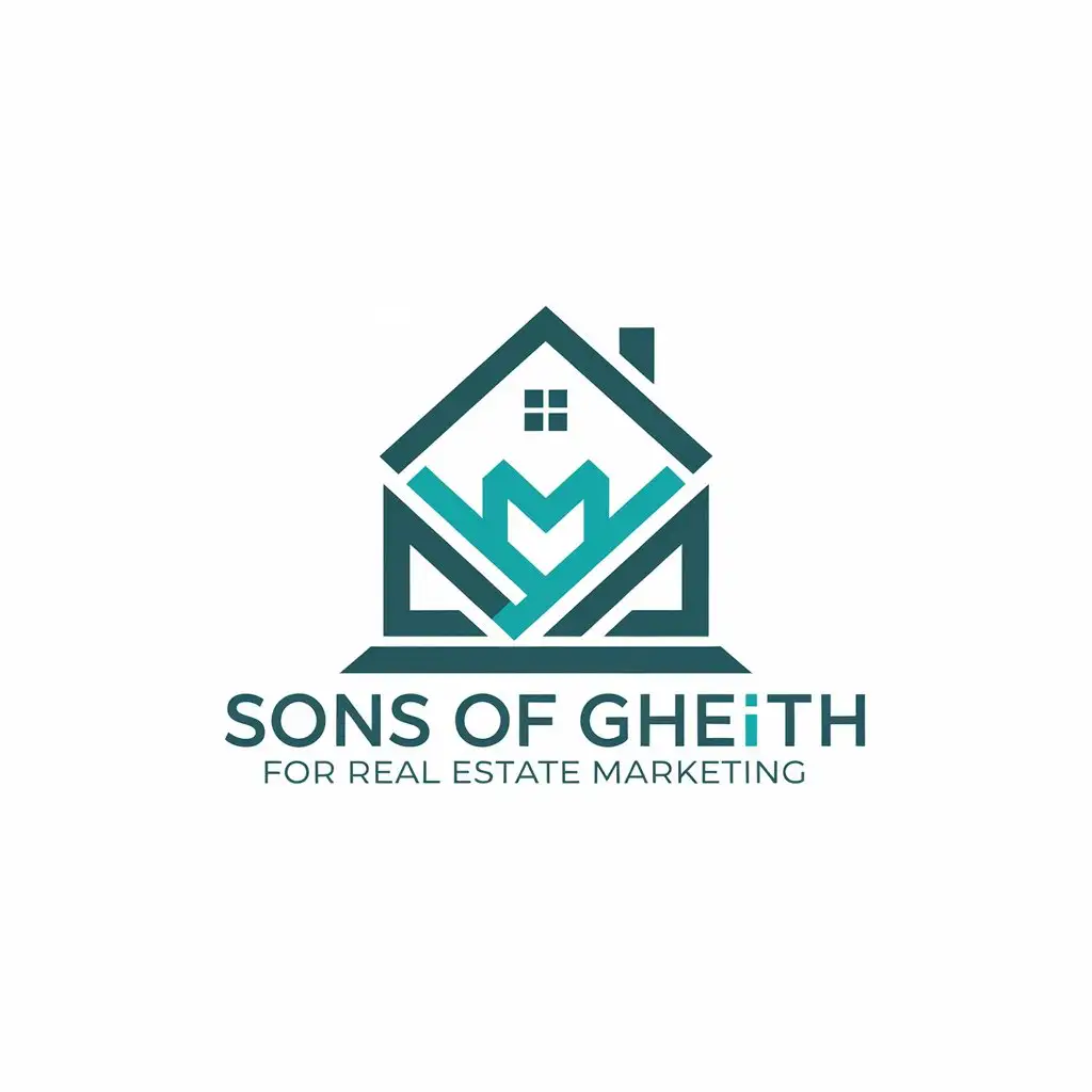 LOGO Design for Sons of Gheith Property Between Hands with Ghayths Children for Real Estate Marketing