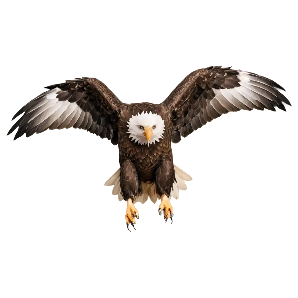 Aggressive-Eagle-Front-PNG-Image-for-Dynamic-Visual-Impact