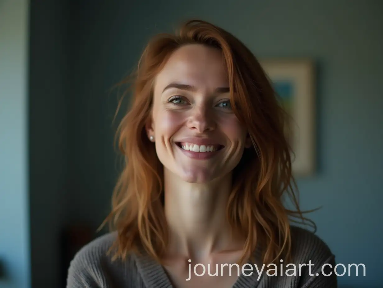 MiddleAged-Woman-Enjoying-Blues-Music-with-a-Sense-of-Peace-and-Hope
