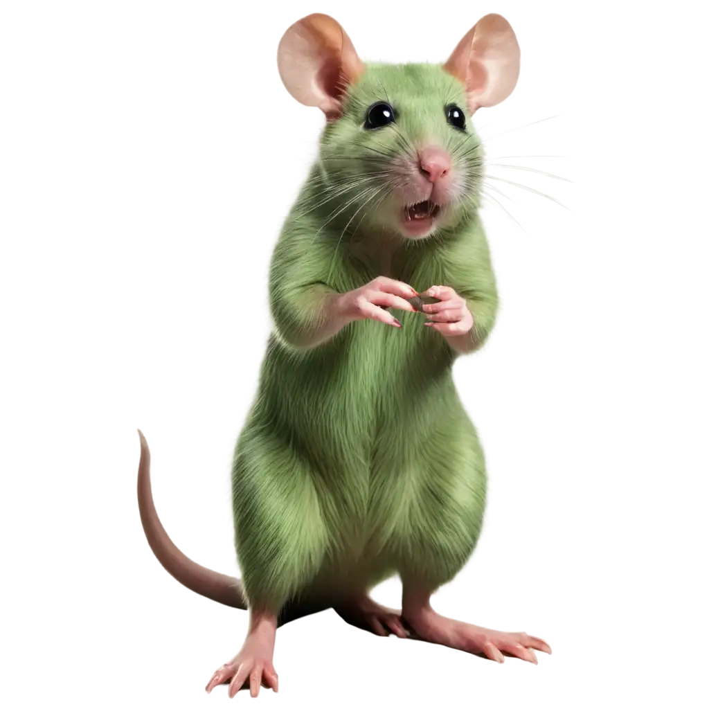 SEOOptimized-PNG-Image-of-a-Strong-Rat-with-Green-Body