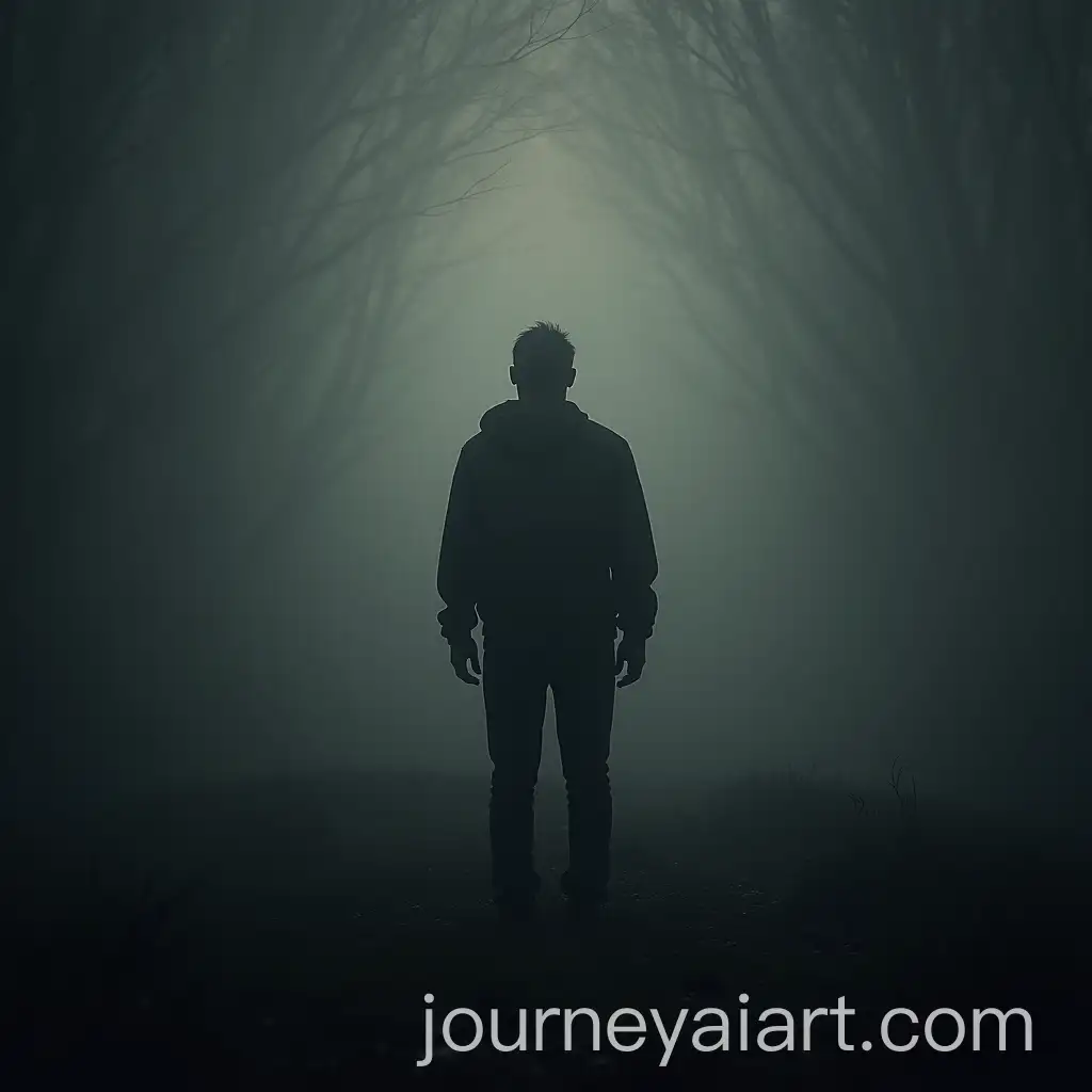 Lonely-Man-in-the-Midst-of-Death-and-Darkness