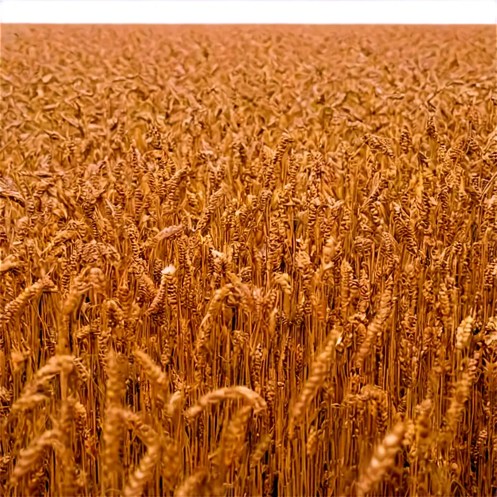 wheat field ready to harvest 