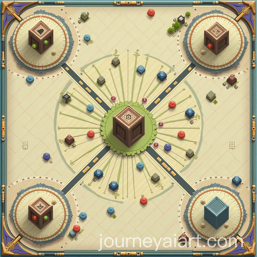 Strategic-Supply-Chain-Game-Board-with-Distribution-Centers-Warehouses-and-Sales-Points