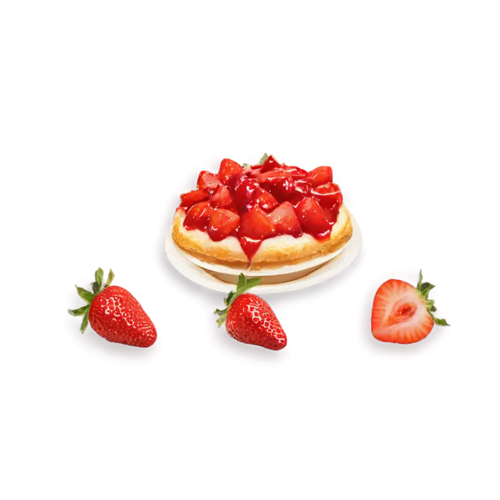 Delicious-Strawberry-and-Vanilla-Pastry-PNG-Image-for-HighQuality-Visuals