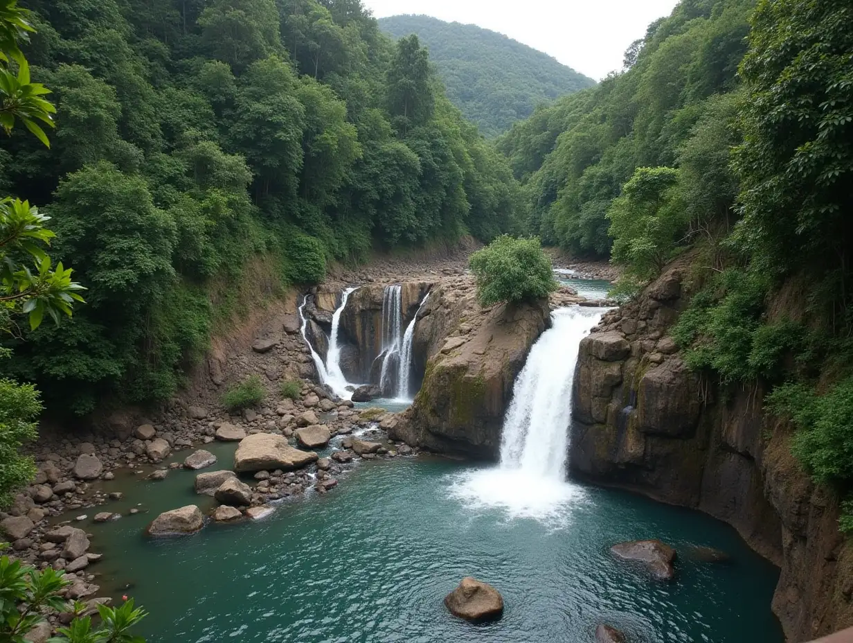 Majestic-Dunhinda-Waterfall-in-Sri-Lanka