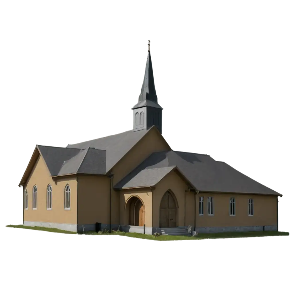 HighQuality-Church-PNG-Image-for-Versatile-Design-Projects