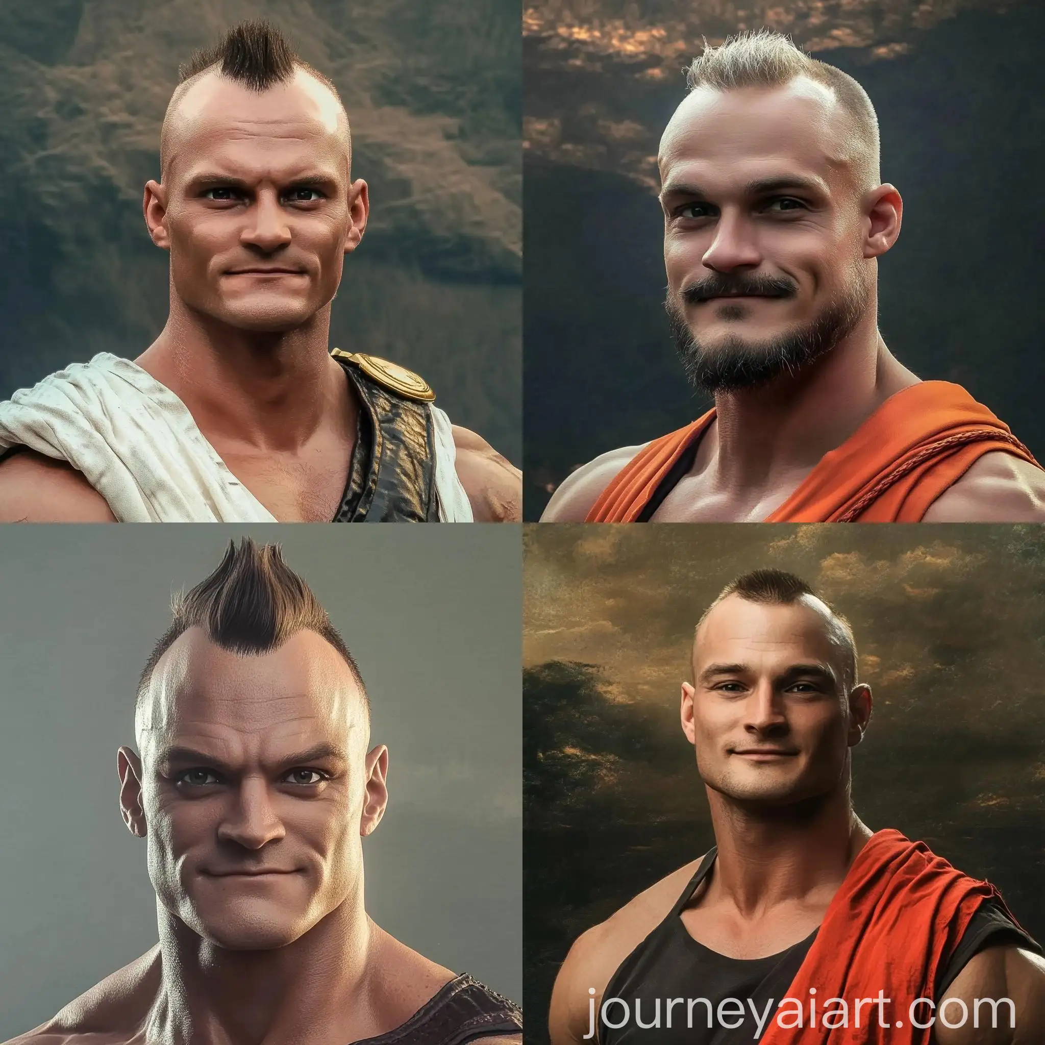 Epic-Battle-Scene-Gokus-Fiery-Confrontation-in-Dragon-Ball-Z