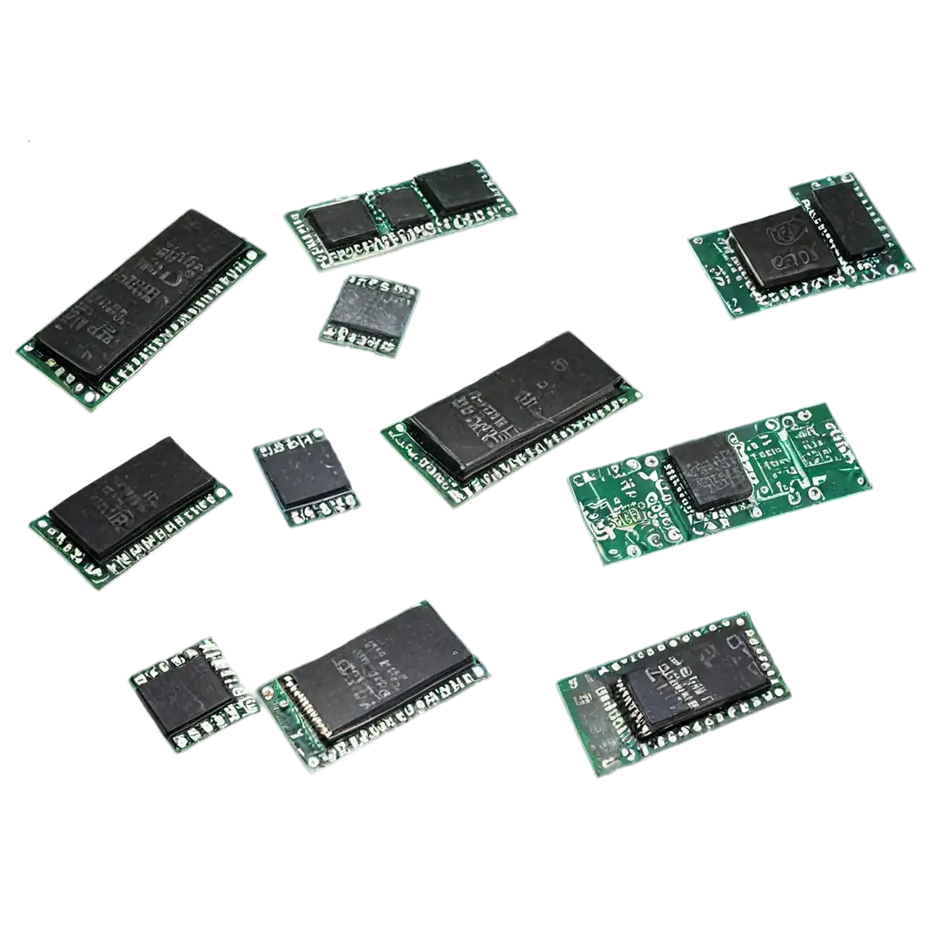 Randomized-Electronic-Components-PNG-A-Visual-Representation-of-BJT-MOSFET-and-FlipFlops