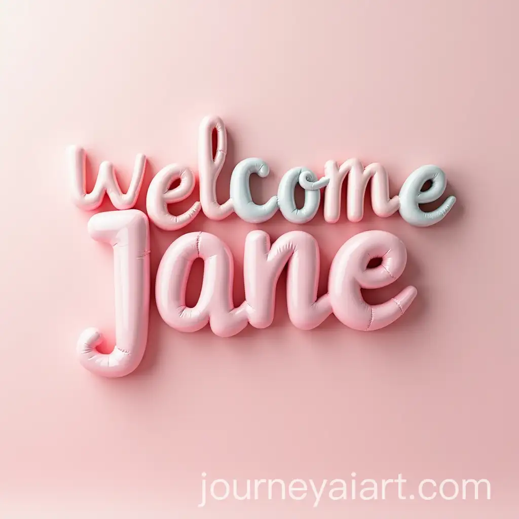 3D-Balloon-Style-Welcome-Jane-in-Pastel-Colors