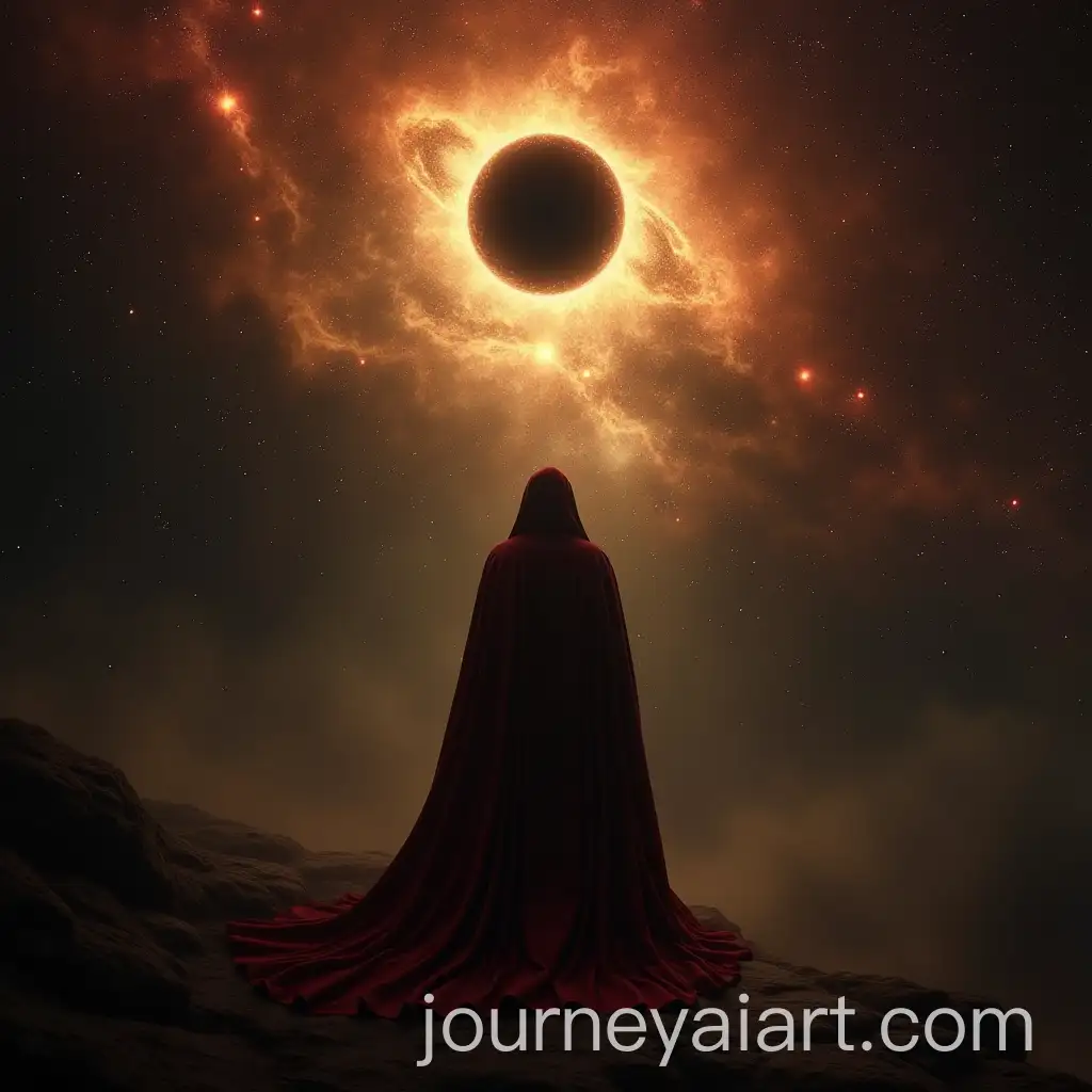 Dementor-in-Dark-Galaxy-with-Golden-Red-and-Black-Tones