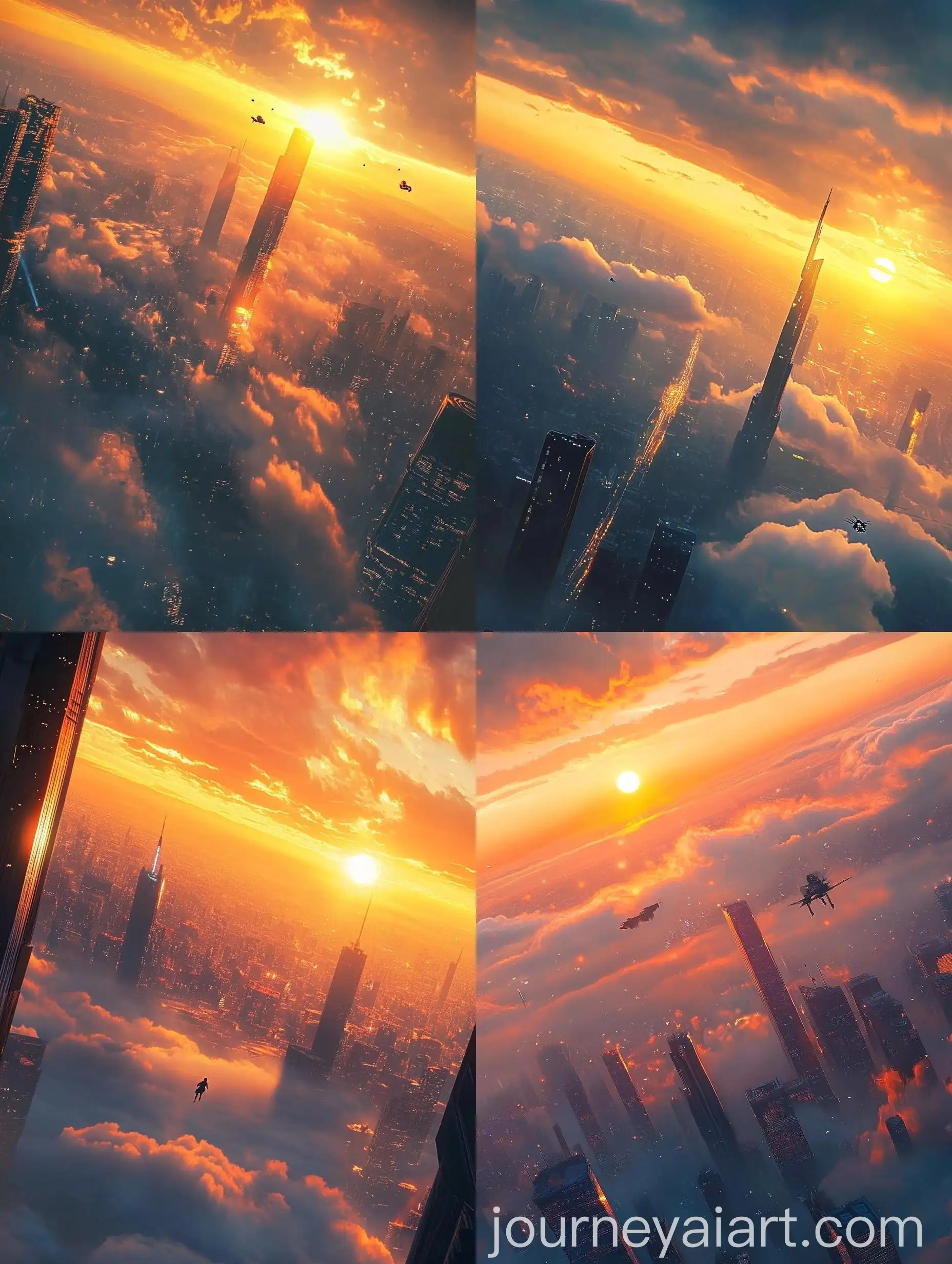 Futuristic-City-Adventure-with-Brave-Sky-Soarers