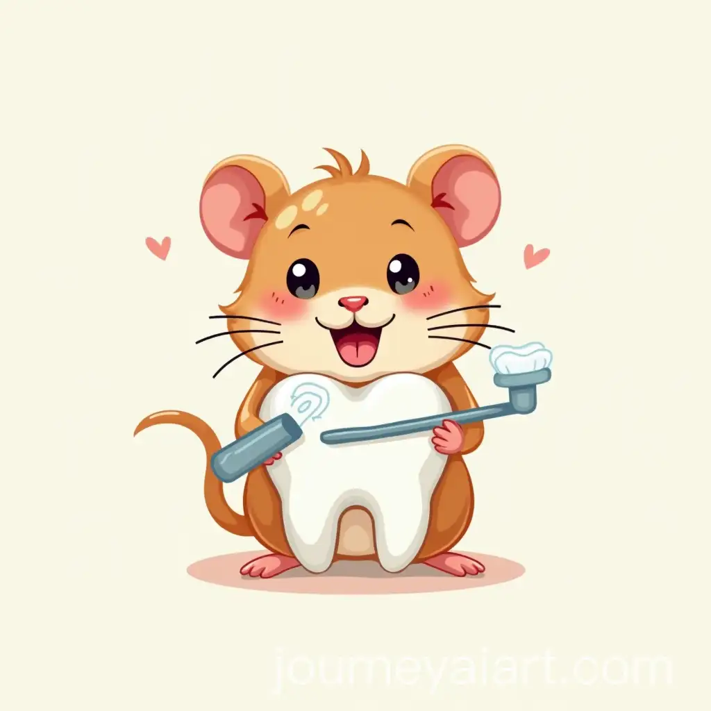 Creative-Typographic-Logo-Design-for-Hamster-Dental-Clinic