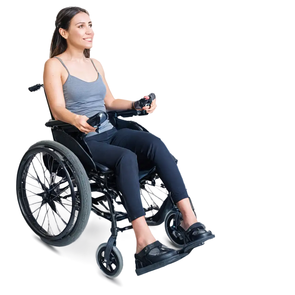 person in a wheelchair