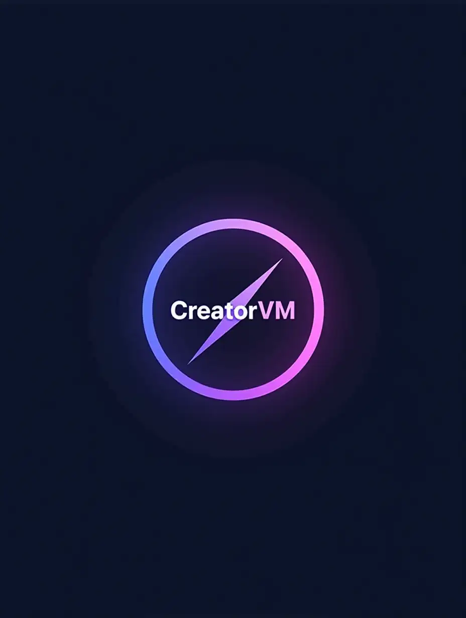 A logo that says CreatorVM