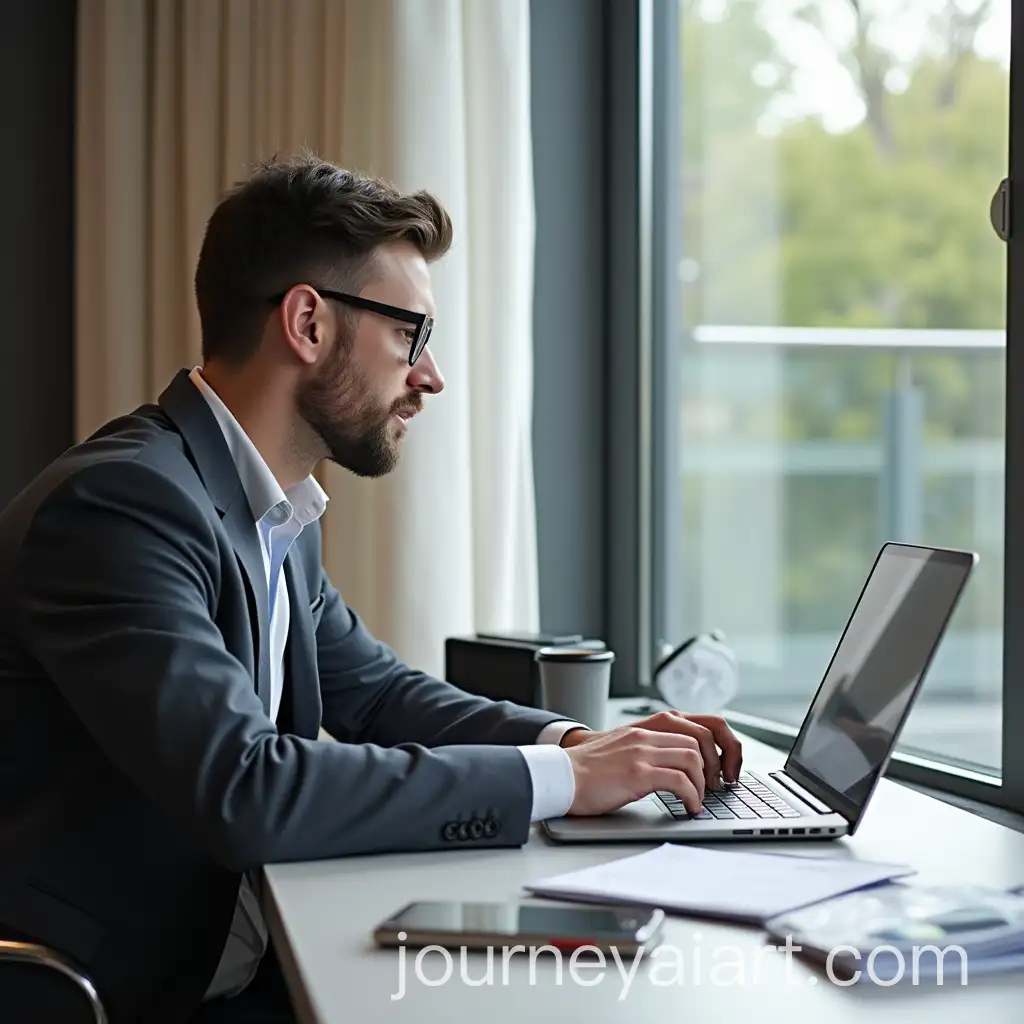 Accountant-Creating-Client-Proposal-with-Laptop