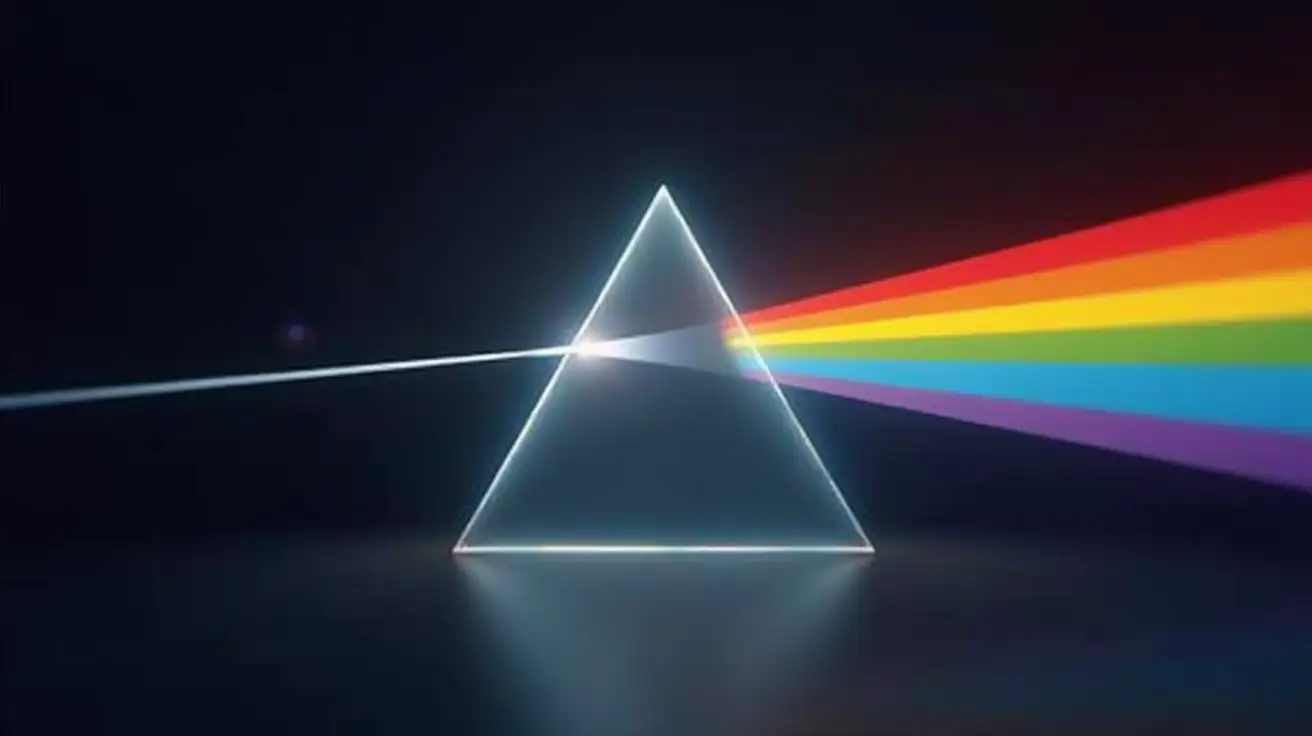 Light-Refracting-Through-Prism-Showing-Colors-of-Frequency