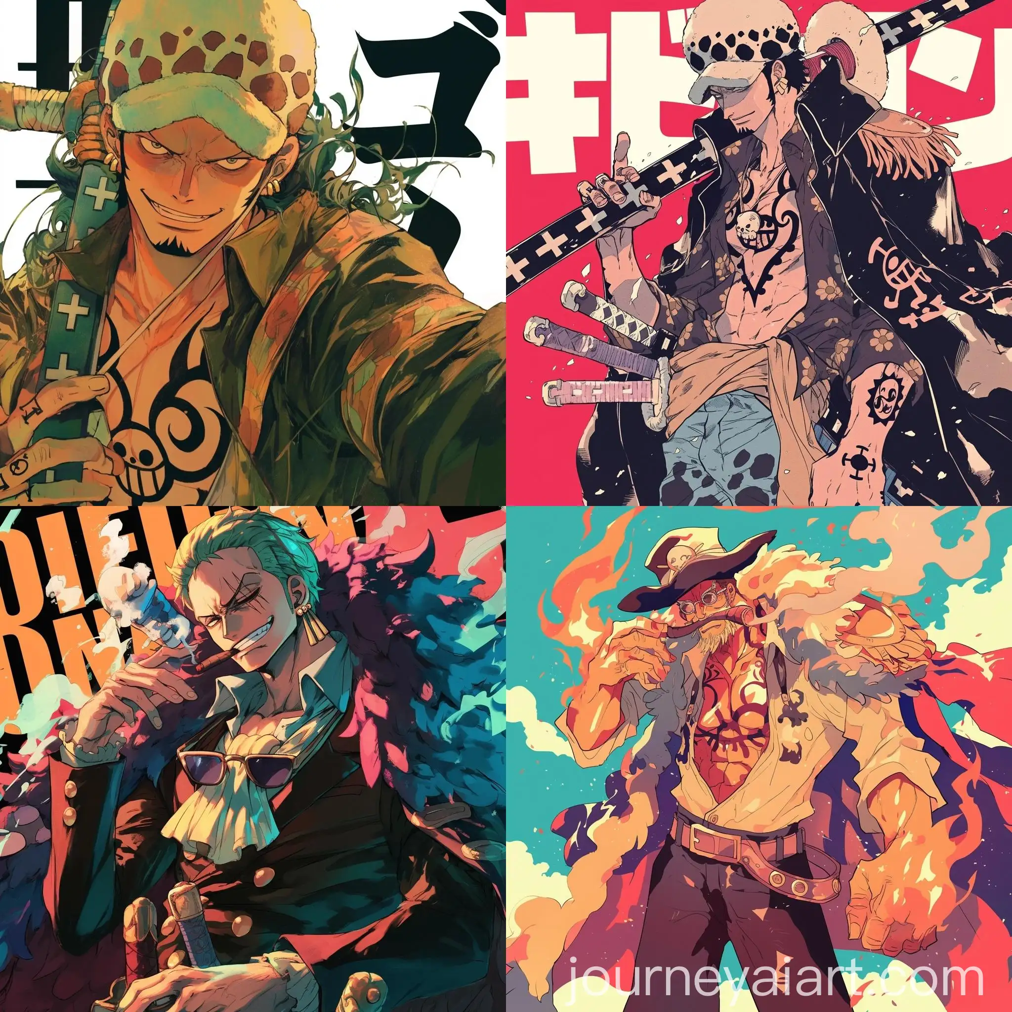 Pirate-Captain-in-Stylized-Outfit-and-Sword-on-One-Piece-Manga-Cover