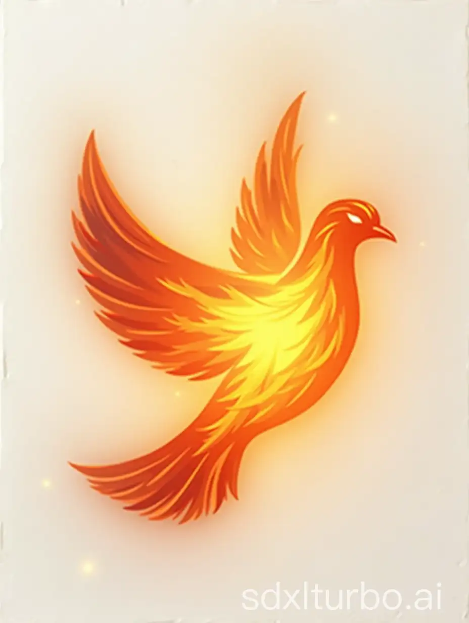 DoveShaped-Flame-Outline-on-White-Background