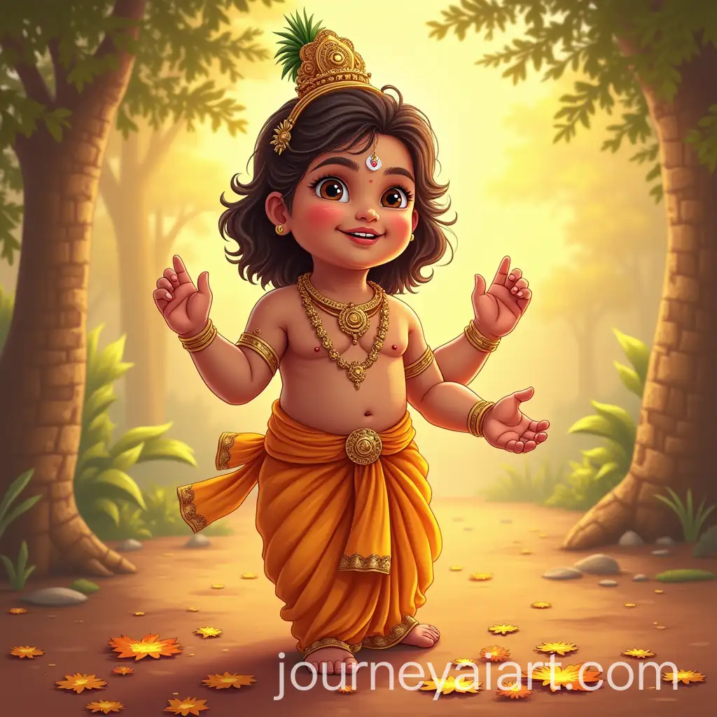 Traditional-Kerala-Krishna-Baby-Naming-Ceremony-Poster