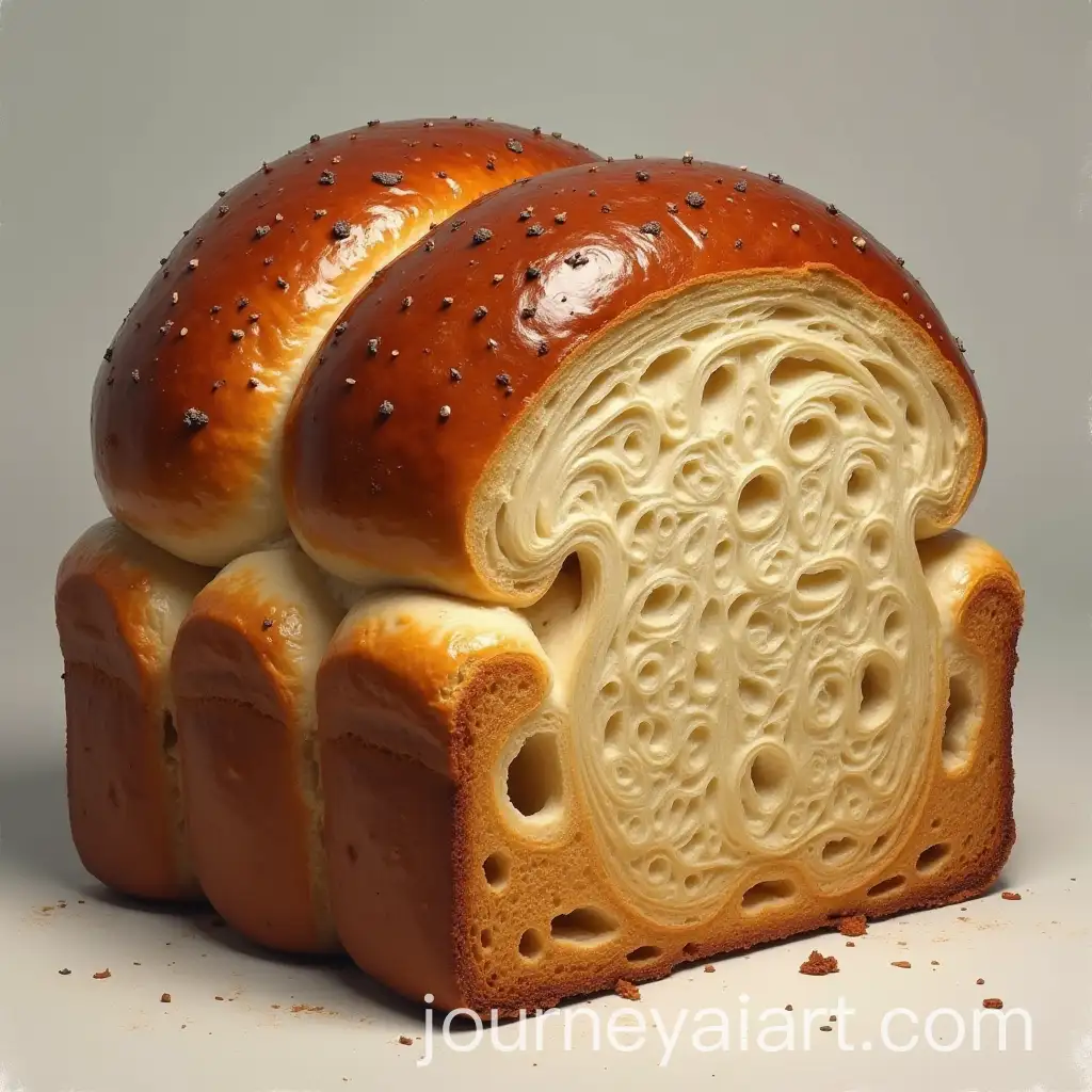 Large-Loaf-of-Bread-on-a-Wooden-Table-with-Rustic-Details