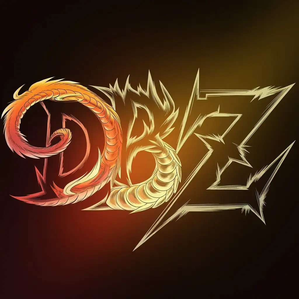 Custom-Dragon-Ball-Z-Inspired-InitialsAI-Art-Prompt-Expansion-Design-Featuring-DBZ-Letters-with-Martial-Arts-and-Cosmic-Energy