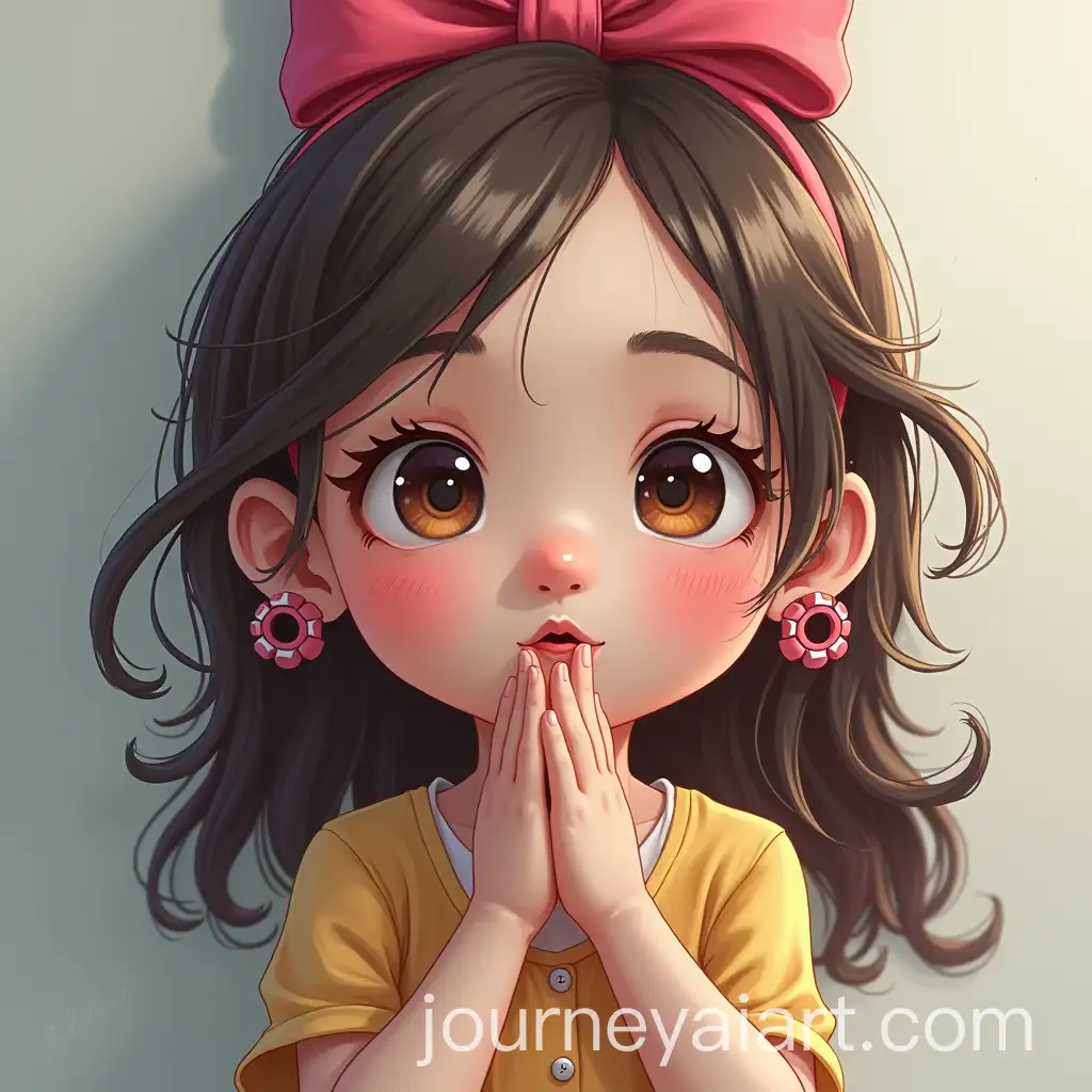 Young-Girl-Expressing-Joy-in-a-Playful-Setting