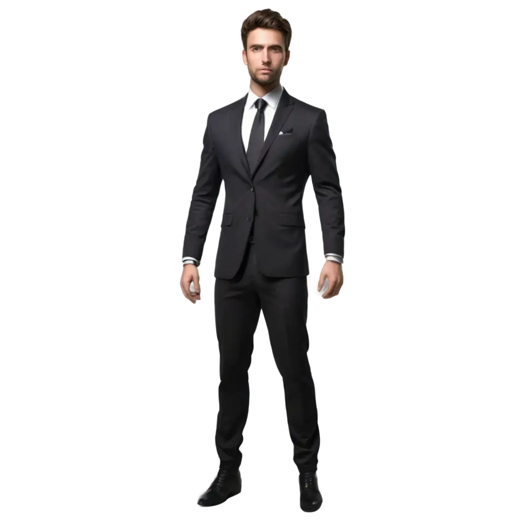 SciFi-Male-Character-in-Black-Suits-PNG-Image-for-Versatile-Digital-Usage