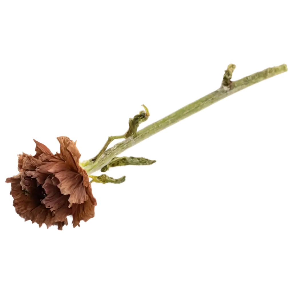 rotten flower near