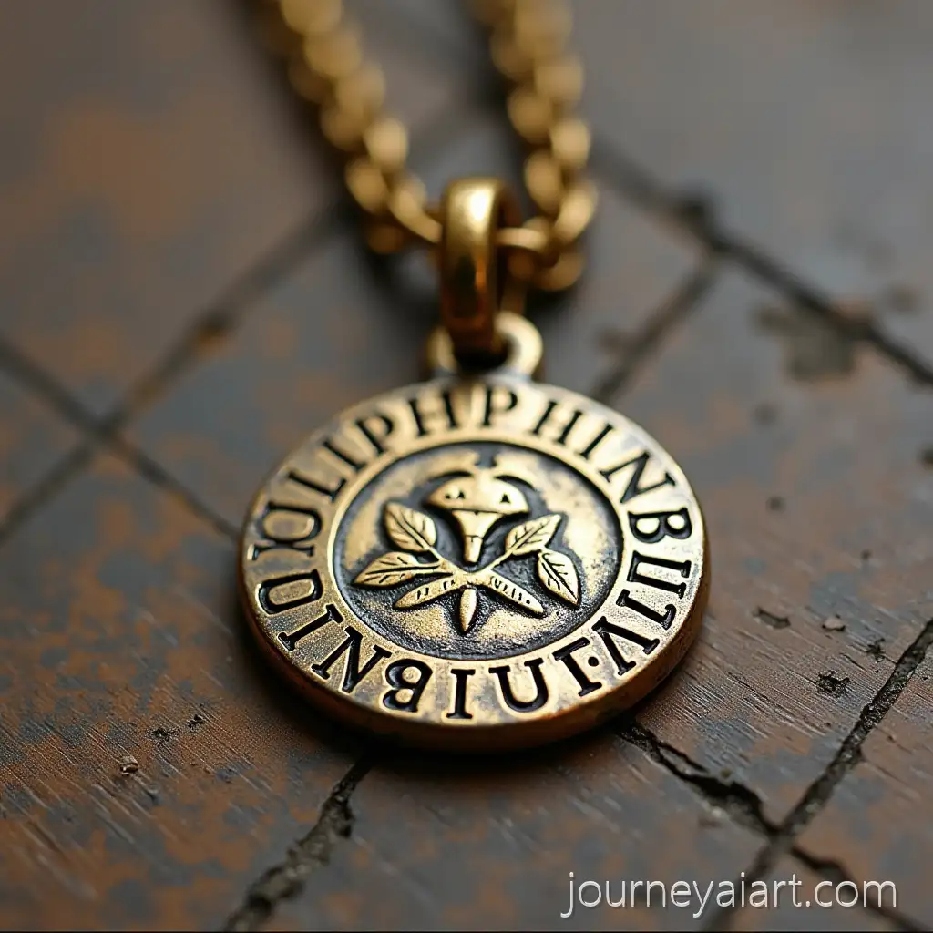 Greek-Inscribed-Necklace-CharmGreek-inscription-necklace-charm-with-Classical-Design