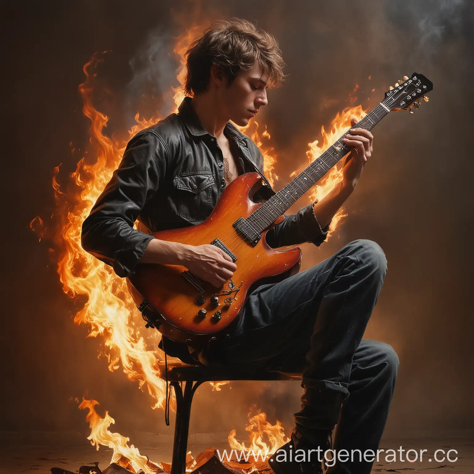 Passionate-Guitarist-Playing-with-Intensity