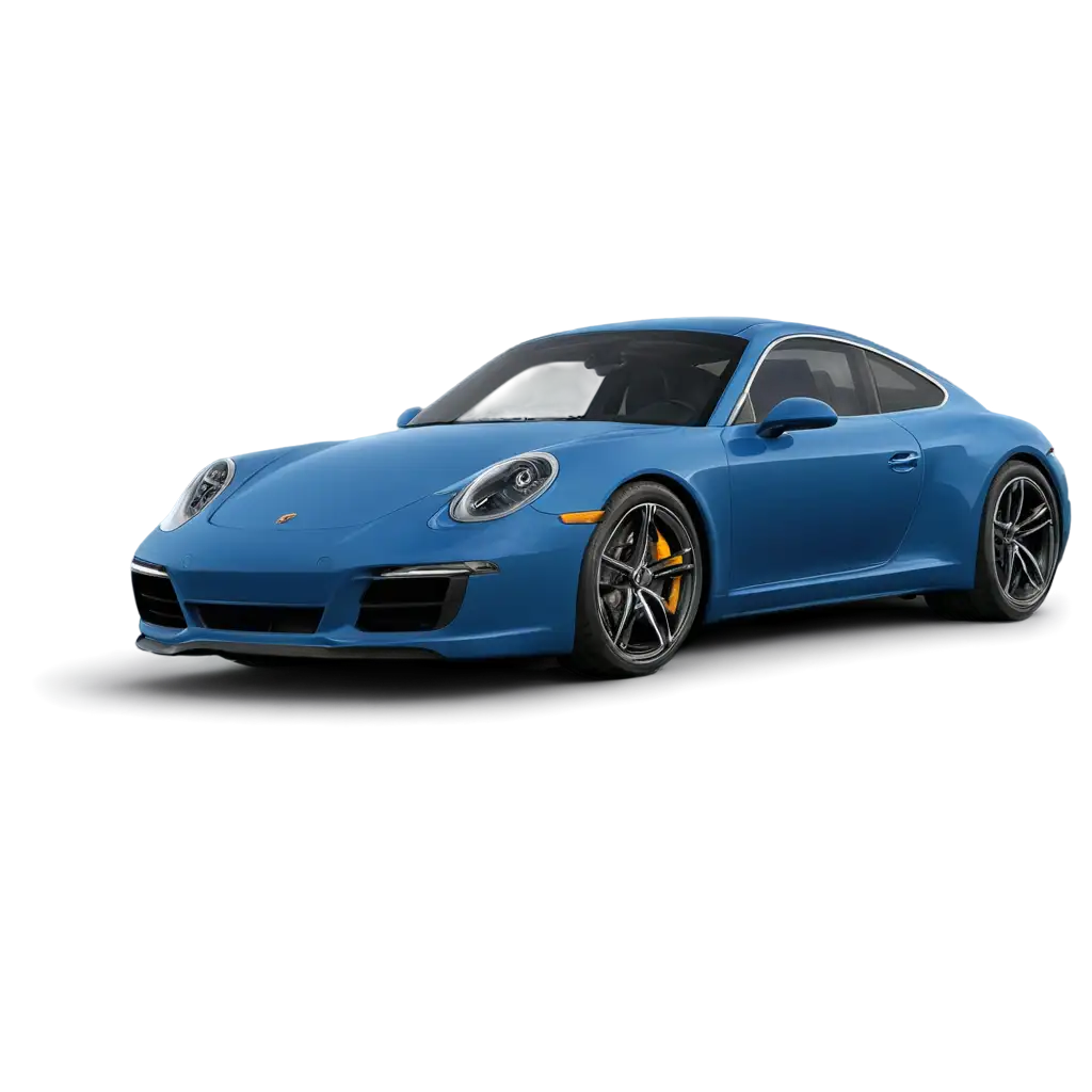 Blue-Porsche-911-Diagonal-View-PNG-Image-HighQuality-Transparent-Background