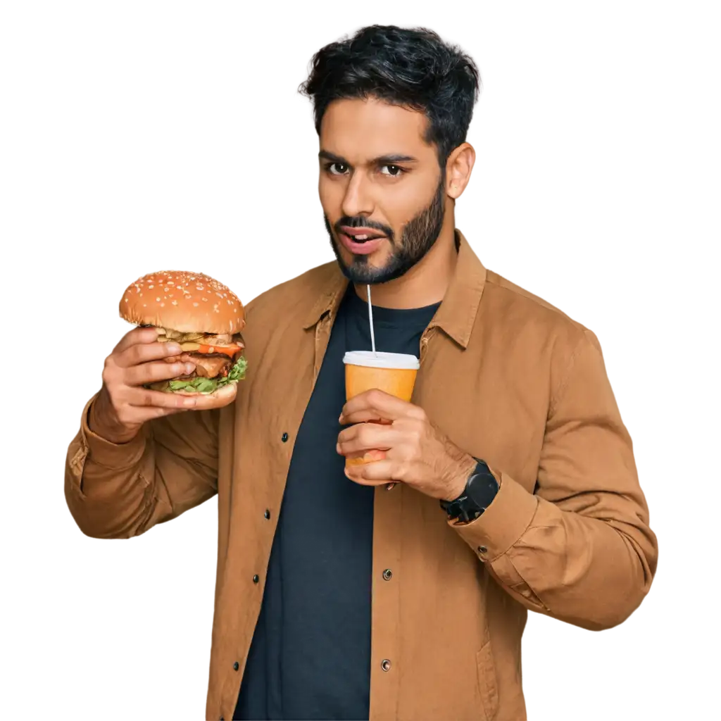 Delicious-Punjabi-Burger-PNG-A-Fusion-of-Flavors-in-HighQuality-Image-Format