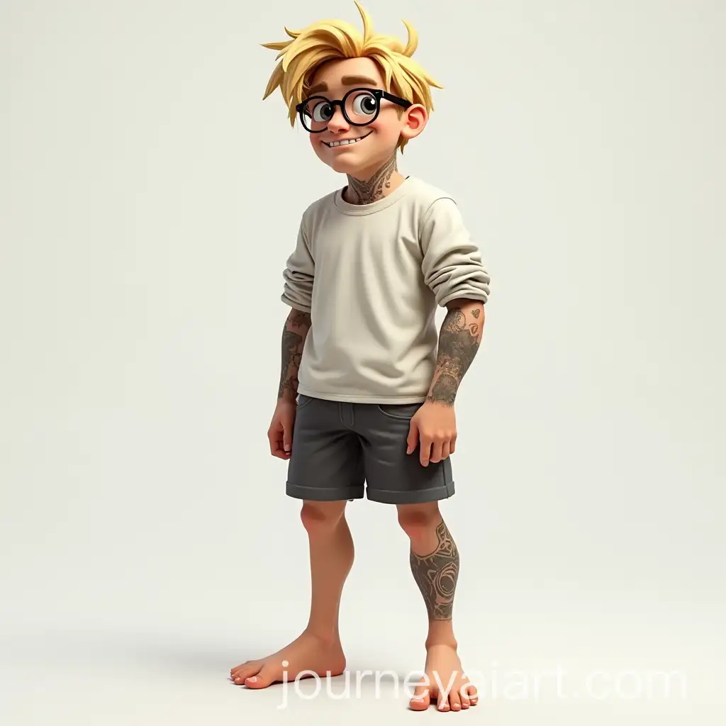 Blond-ShaggyHaired-Man-in-Casual-Attire-with-Tattoos-and-Glasses
