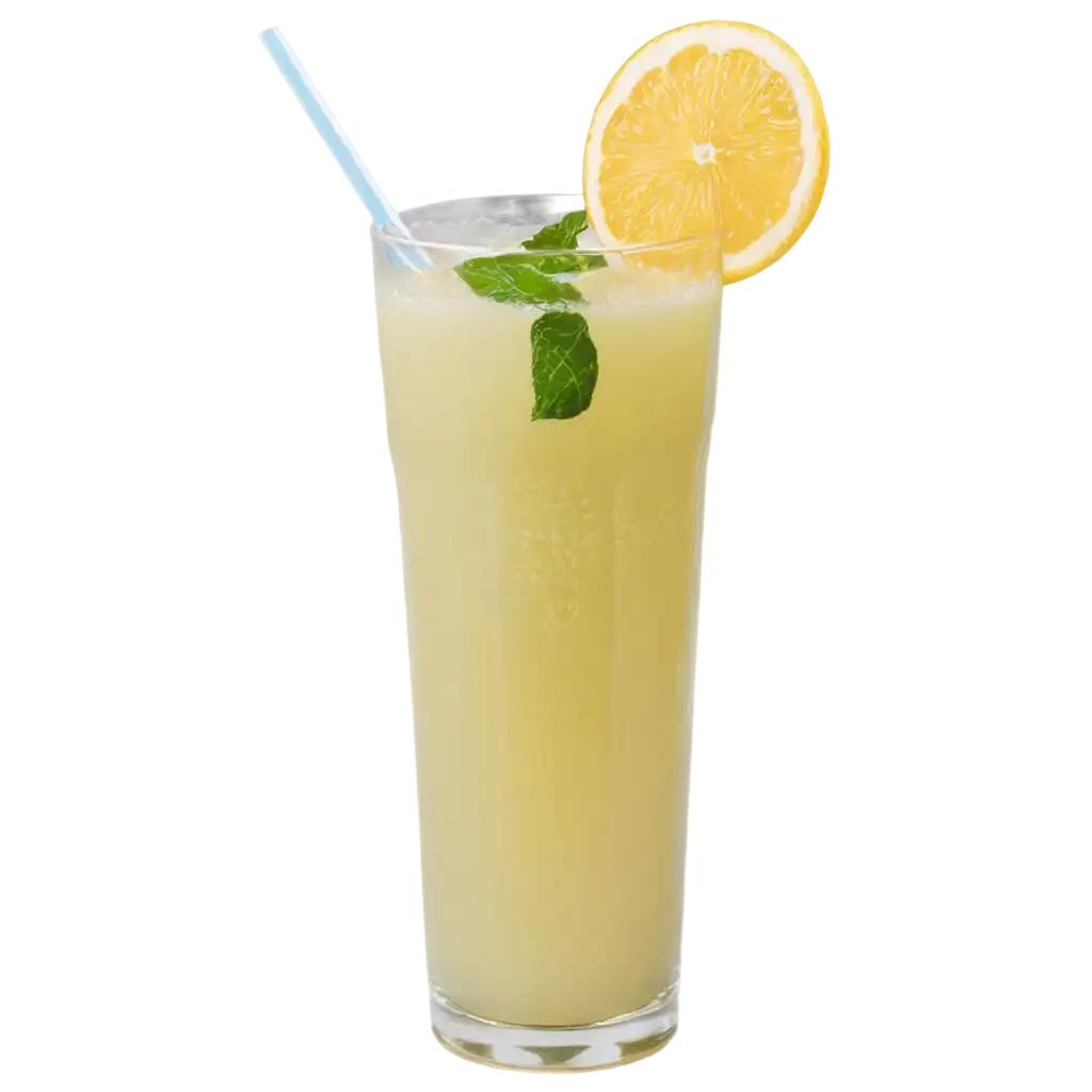 Refreshing-Lemonade-Drink-in-PNG-Format-Crisp-and-Clear-Image-of-a-Tall-Glass-of-Juice