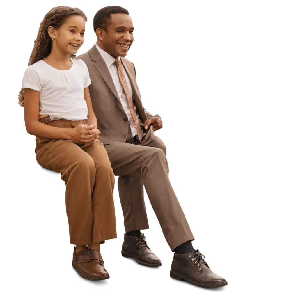 Premium-PNG-Image-for-Fathers-Day-Celebrations-Artistic-Representation-of-Father-and-Child-Bond