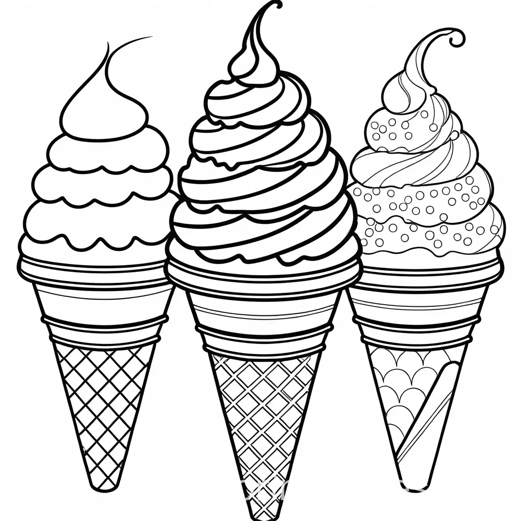 Colorful-Ice-Cream-Cone-Coloring-Page-for-Kids