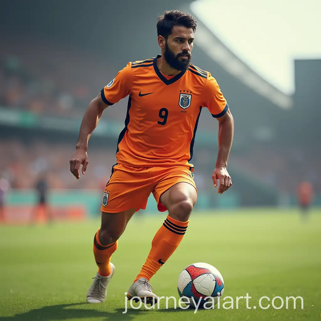 Indian-Football-Player-in-Action-on-the-Field