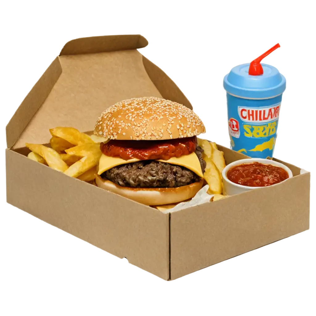 PNG-Image-of-Deal-Box-with-Quarter-Pounder-Cheeseburger-Doner-Meat-Chips-and-Drinks