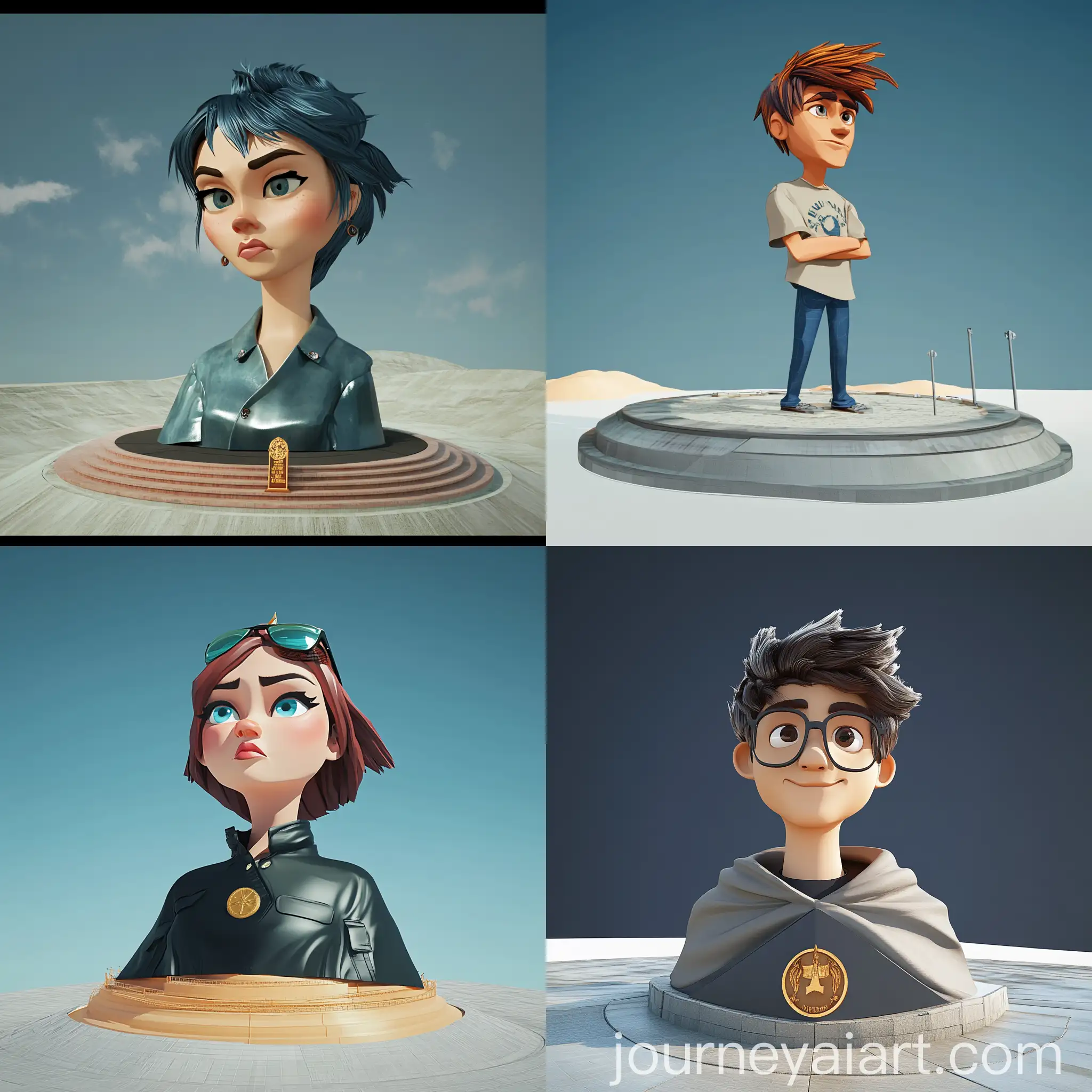 Children-Decorating-Colorful-Cupcakes-in-Cartoon-Style