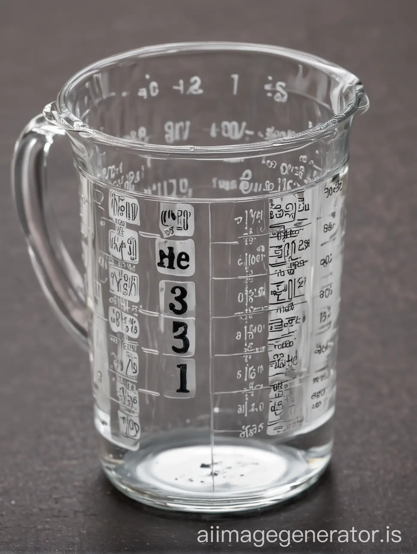 Glass-Measuring-Cup-with-Water-Level-at-Number