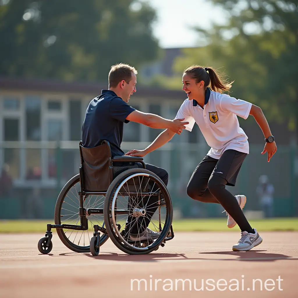 Athletes with Disabilities Engaging in Adaptive Sports Activities